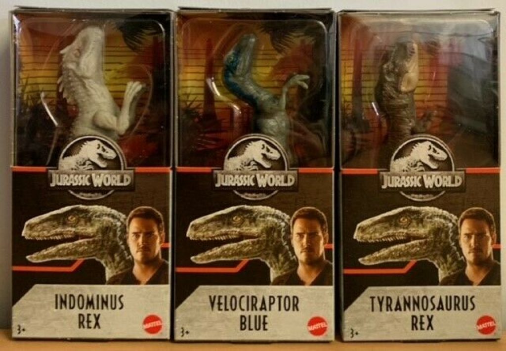 Jurassic World Dino Rivals - Indominus Rex - T-Rex And Velociraptor ...