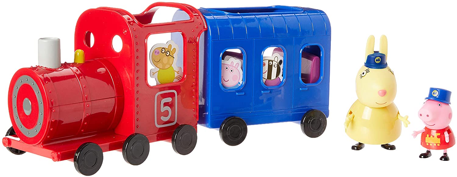 Peppa pig best sale on a train