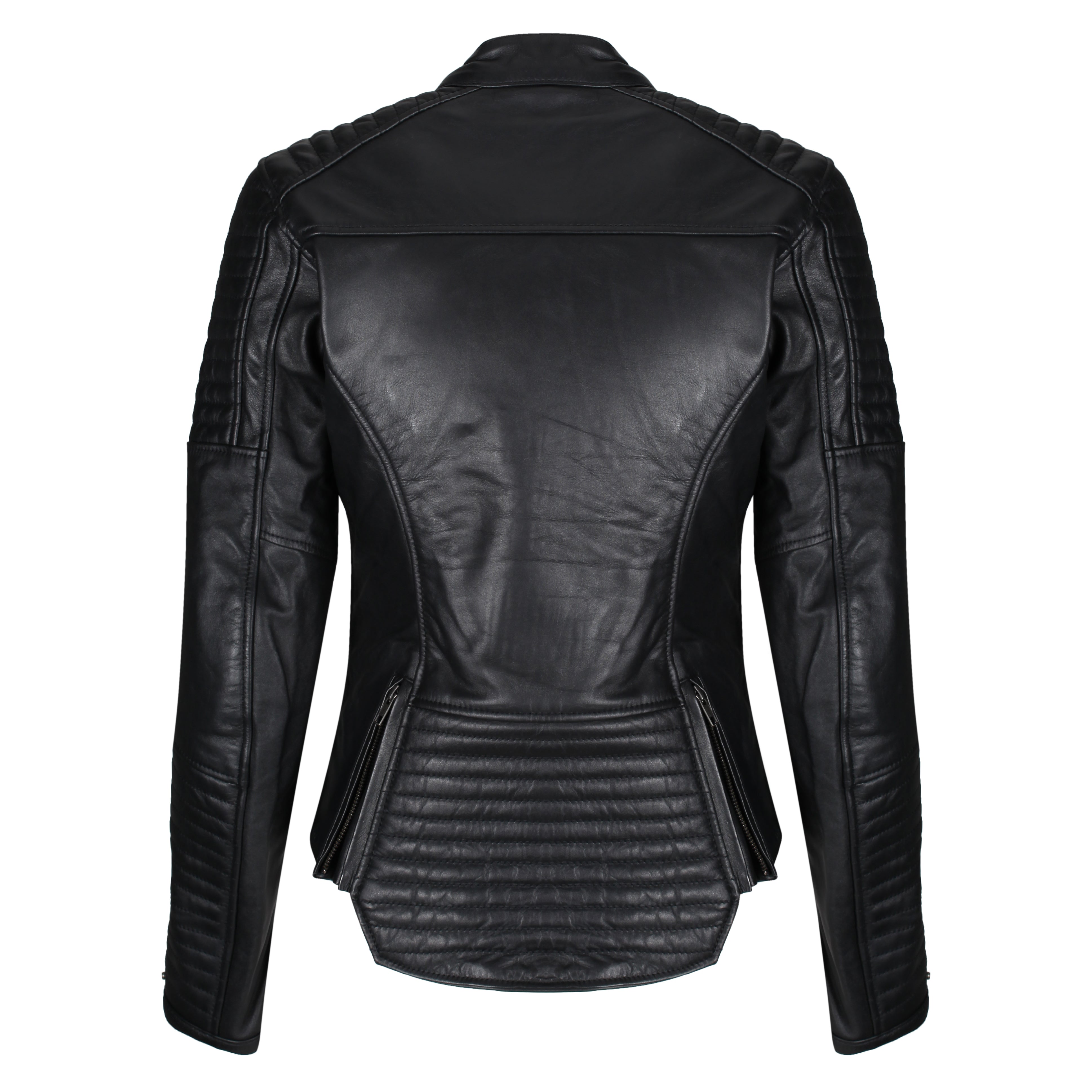 MotoGirl Valerie Leather Jacket Small / Camel - Armadillo Customs - INYDY