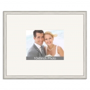 Silver Wedding & Special Occasion Signing Frame for a 10×8/8x10in Photo