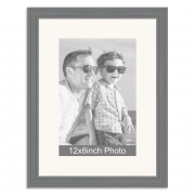 Grey Wooden Photo Frame for a 12×8/8x12in Photo – Photo to follow by email