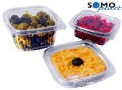 500 Hinged Somoplast  Salad Box 750Cc