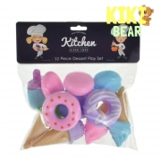 12pc Super Play Dessert Set – Kiki Bear