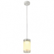 SLV 133421 Lefa 1 PD LED 5W 3000K White Pendant Ceiling Light