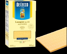 500g De Cecco Lasagne All’Uovo No.112