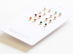 Iris Rainbow Stud Earring Multipack – Big Metal London