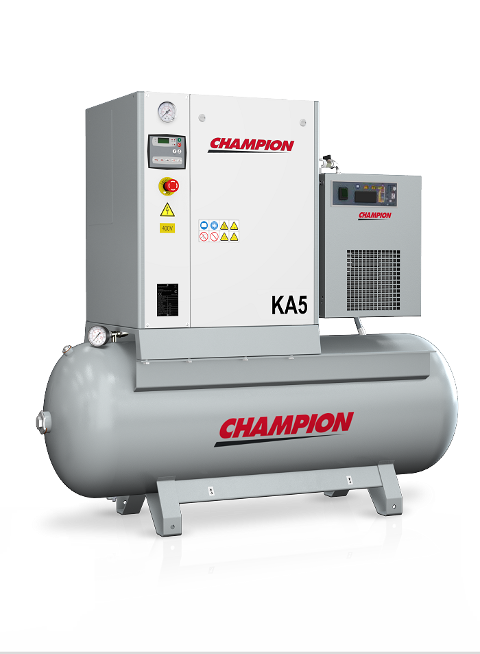 Champion KA 5 500LT Tank + Dryer + Controller