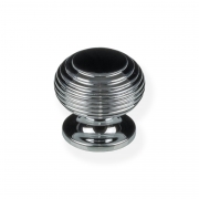 Beehive Cabinet Knobs Polished Chrome