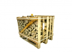 Small Crate Of Kiln Dried Silver Birch Loose Vol 1 cu m – Moisture Content Below 18% Guaranteed – Pellet Kings