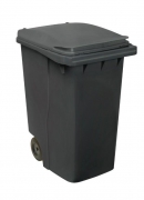 360L Two Wheel Plastic Bin – Black