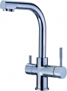 Three Way Tap – Countertop Chrome