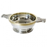 4″ Brass Pewter Quaich