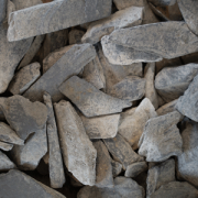 40mm Grey Slate Decorative Gravel – Bulk Bag