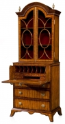 Theodore Alexander Flame mahogany bookcase