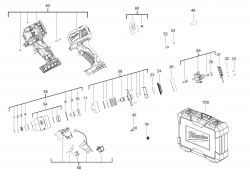 Milwaukee – Spare Part – Switch Lever For Impact Driver – M18 BID – Switch Lever – Genuine Replacement Part