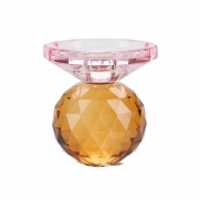 Crystal Candle Holder Miss Etoile Amber Rose | The Design Yard