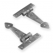 Arrow End T Hinges Pewter 4″-24″