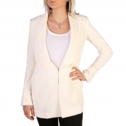 Guess Womens Lined White Blazer – 72G203_8309Z – White – 44 – JC Brandz