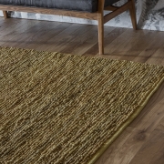 Rug Focus – Crofter Rug Ochre 160 x 230cm / Yellow/Gold – The Rug Quarter