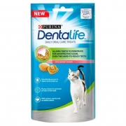 Dentalife Salmon Cat Treats 1x40g -8x40g 8x40g – Fur2Feather Pet Supplies