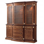 Theodore Alexander Mahogany Display Cabinet