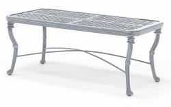 Luxor Large coffee table – Aluminium