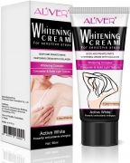 Aliver Natural Private Parts Whitening Lightening Skin Cream for Intimate Body Parts Underarm Bikini Legs Nipples