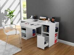 Simple Desk with Multi Storage Diamond