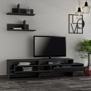 Tv Stand with 2 Mini Wall Shelves Gara