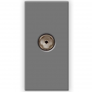 BG Nexus Brushed Steel Grey Euro Module Data Inserts Screened TV Outlet Module Female EMTVFG – Masterlec