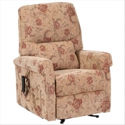 Sasha Single Motor Rise Recliner Chair – Floral