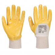 Nitrile Light Knitwrist Yellow – Work Safety Protective Equipment – Portwest – Regus Supply
