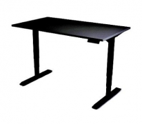 E1 Black Top Desks – 1200 x 700 x 25mm – Up Standesk