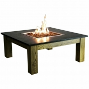 Elementi Amish Coffee Table – Main Gas – Outdoor Fire Pit – Forno Boutique