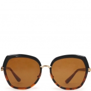 Powder Aubrey Sunglasses In Tortoise Shell