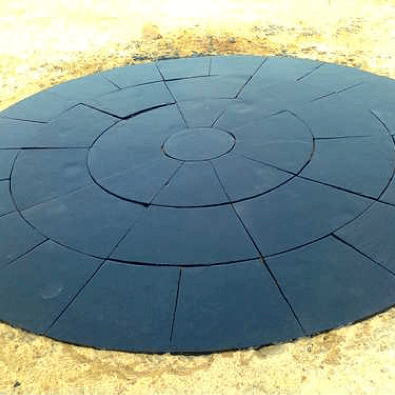 Ash Limestone Radius Paving Kit – 3.6m – Premium Paving Co