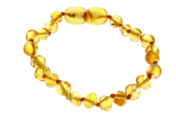 Beautiful Baroque Bracelets & Anklets in Cognac – Mix – Lemon & Honey Colours – Various Sizes – 11cm – Honey – Caroline’s Collection –