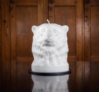 Bear Head Candle British Colour Standard Willow | The Design Yard