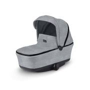 Leclercbaby Bassinet – Grey Melange- Bijou Baby