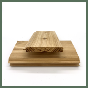 British Western Red Cedar Cladding T&G 19x144mm 2.4m / V-Groove – J F Timber