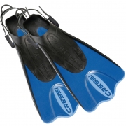 Cressi Palau SAF Snorkelling Fins in Blue | Small/Medium