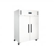 Polar G-Series Upright Double Door Fridge 1200Ltr White