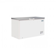 Polar G-Series Chest Freezer with Stainless Steel Lid 385Ltr