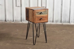 Helsinki 2-Drawer Console – Reclaimed – 61 x 36 x 30cm