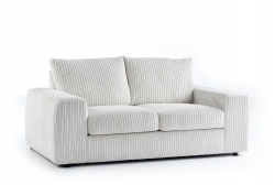 Champion 3 Seater Sofa Jumbo White – Furnishop