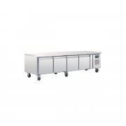 Polar U-Series Four Door Chef Base Fridge