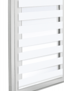 Bambu Bright White 112 – Day & Night Blinds – Blinds 2 Home