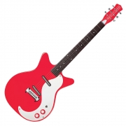 Danelectro ’59M NOS Guitar – Right on Red