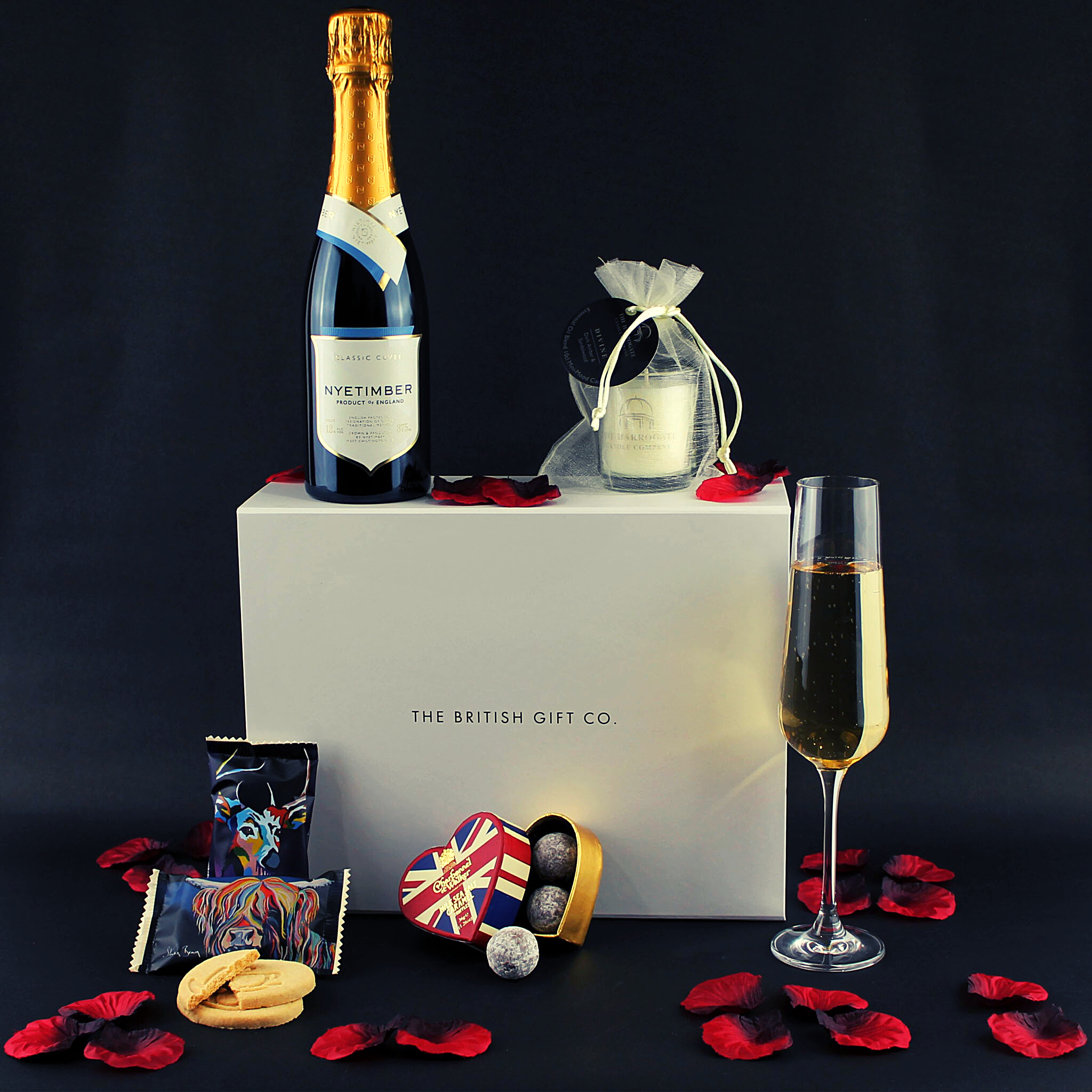 Date Night In Gift Box – Truffles & Fizz Gift for Couples – The British Gift Co.