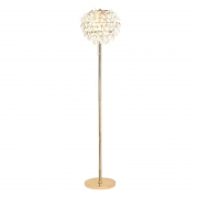 Diyas Coniston 3 Light Floor Lamp In French Gold And Crystal Finish IL32837 – Coniston Floor Lamp – Diyas – Daz Lighting